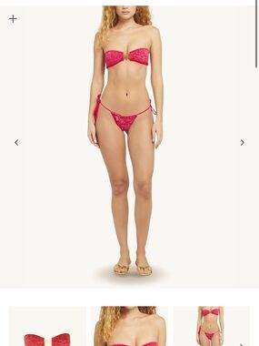 NWT Asta resort bikini set - M